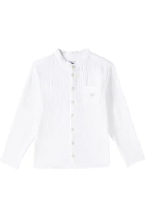 Tartine Et Chocolat Cotton seersucker shirt