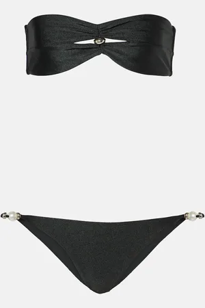 Adriana Degreas Embellished strapless bikini