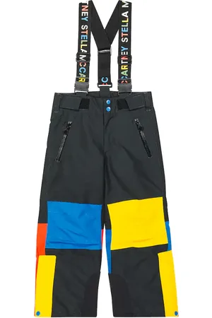 Stella McCartney Colorblocked ski salopettes