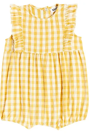 Molo Baby Felicia checked playsuit