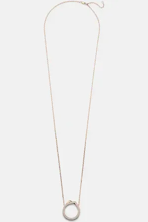 Repossi Antifer 18kt rose gold necklace with diamonds