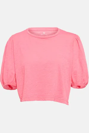 Velvet Hilary cotton blend top