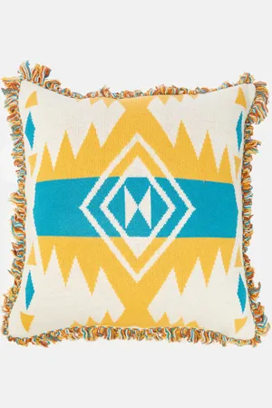 Alanui Icon jacquard wool cushion
