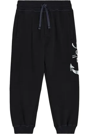 Dolce & Gabbana Printed cotton jersey sweatpants
