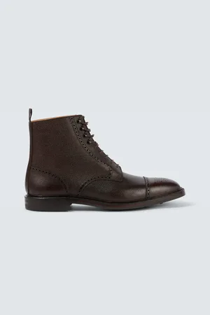 GEORGE CLEVERLEY Toby leather derby boots