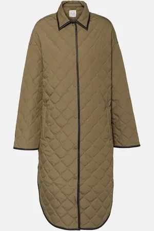Totême Quilted cocoon coat