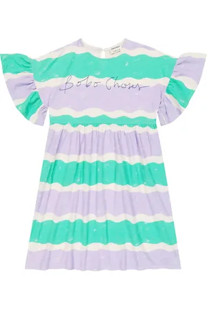 Bobo Choses Striped cotton dress