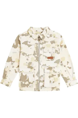 BONPOINT Flavien camouflage cotton jacket