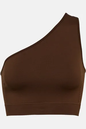 Rick Owens Athena one-shoulder cropped top