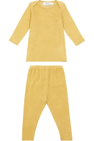 BONPOINT Baby cotton-blend top and pants set