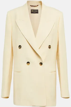 Loro Piana Aurora linen-blend blazer