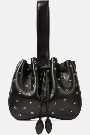 Alaïa Rose Marie Mini embellished leather clutch
