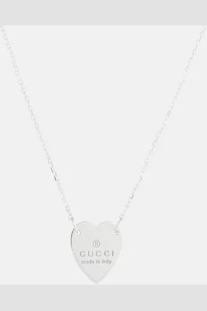 Gucci Sterling heart necklace