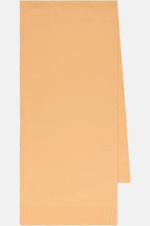 Jil Sander Ribbed-knit wool scarf