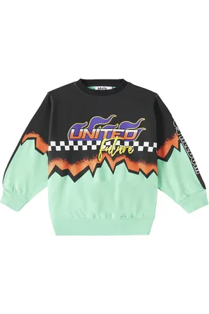 Molo Monti printed cotton jersey sweatshirt