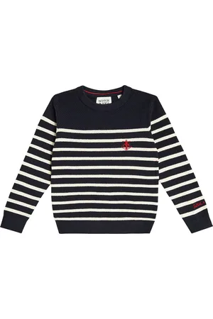 Scotch&Soda Striped cotton sweater