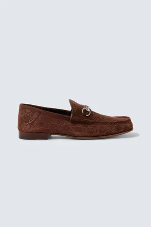 Gucci Horsebit 1953 suede loafers