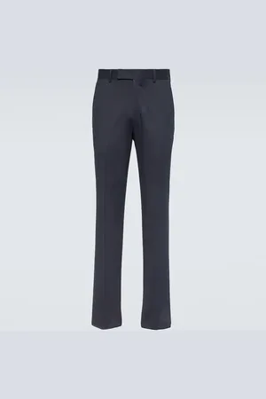Ermenegildo Zegna Cotton-blend straight pants