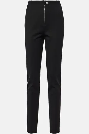 Alaïa High-rise gabardine leggings