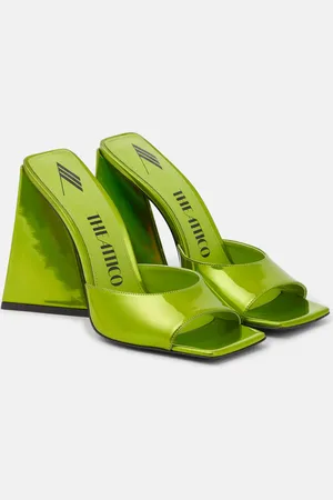 The Attico Devon faux leather mules