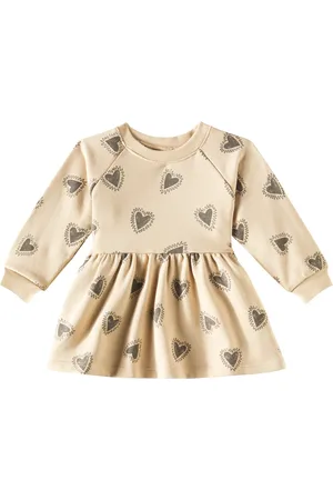 Rylee + Cru Baby printed cotton-blend dress