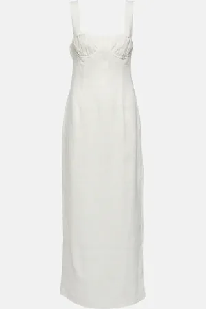 SIR Bettina linen midi dress