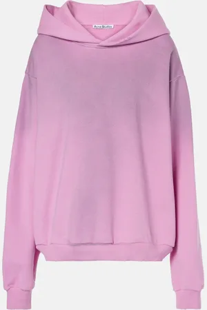 Acne Studios Cotton-blend fleece hoodie