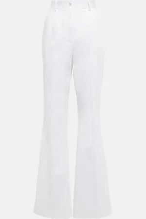 Dolce & Gabbana High-rise flared pants
