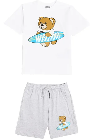 Moschino Cotton-blend jersey T-shirt and shorts set