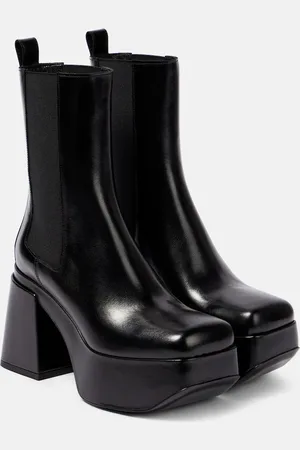 Dorothee Schumacher Platform leather Chelsea boots