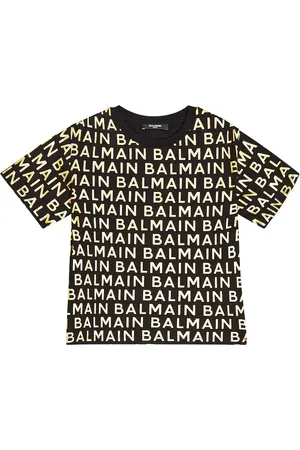 Balmain Logo cotton jersey T-shirt