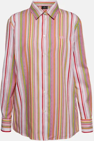 Etro Striped cotton shirt