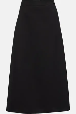 WARDROBE.NYC Virgin wool midi skirt