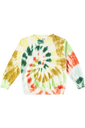 Molo Memphis tie-dye cotton jersey sweatshirt