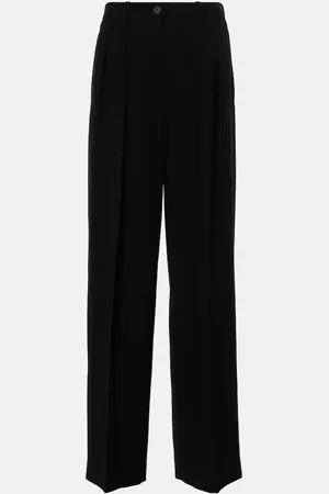 The Row Igor wool-blend wide-leg pants