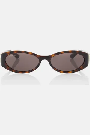 Gucci Interlocking G oval sunglasses