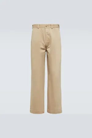 Ralph Lauren Low-rise cotton chinos