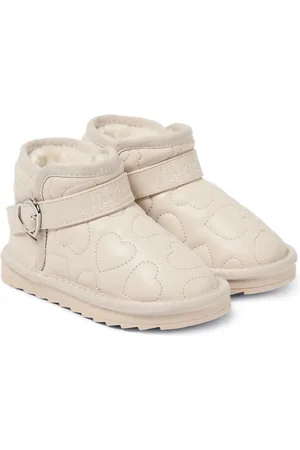 MONNALISA Quilted faux leather boots