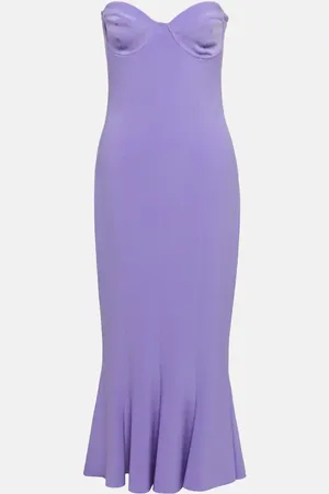 Norma Kamali Fishtail midi dress