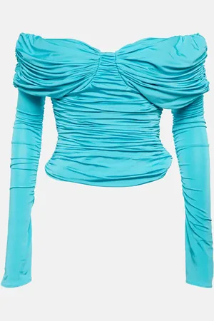 GIUSEPPE DI MORABITO Gathered off-shoulder top