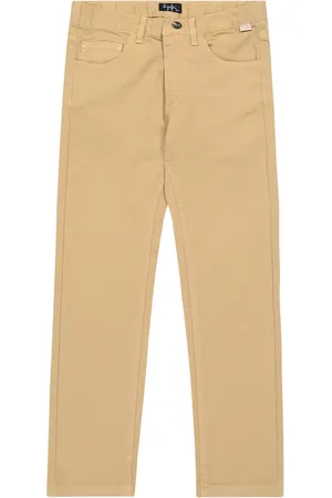 Il gufo Straight cotton pants