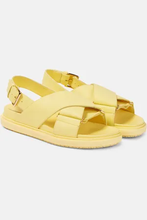 Marni Fussbett leather sandals