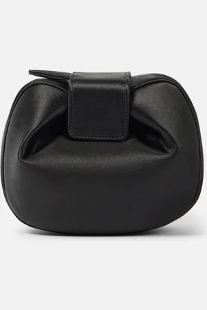 GABRIELA HEARST Soft Demi satin clutch