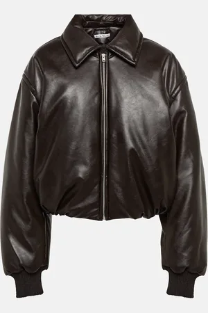 Acne Studios Padded coated jersey bomber jacket