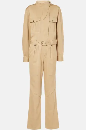 Isabel Marant Jelica cotton twill jumpsuit