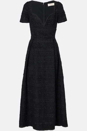Elie saab MacramÃ© midi dress