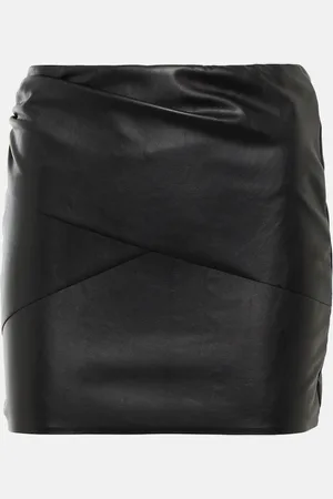 Wolford X N21 faux leather miniskirt