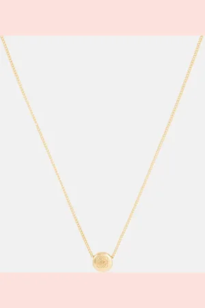Loewe Anagram sterling silver necklace