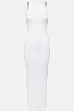 Khaite Media midi dress