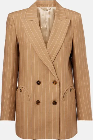 Blazé Milano Heretique pinstripe linen blazer